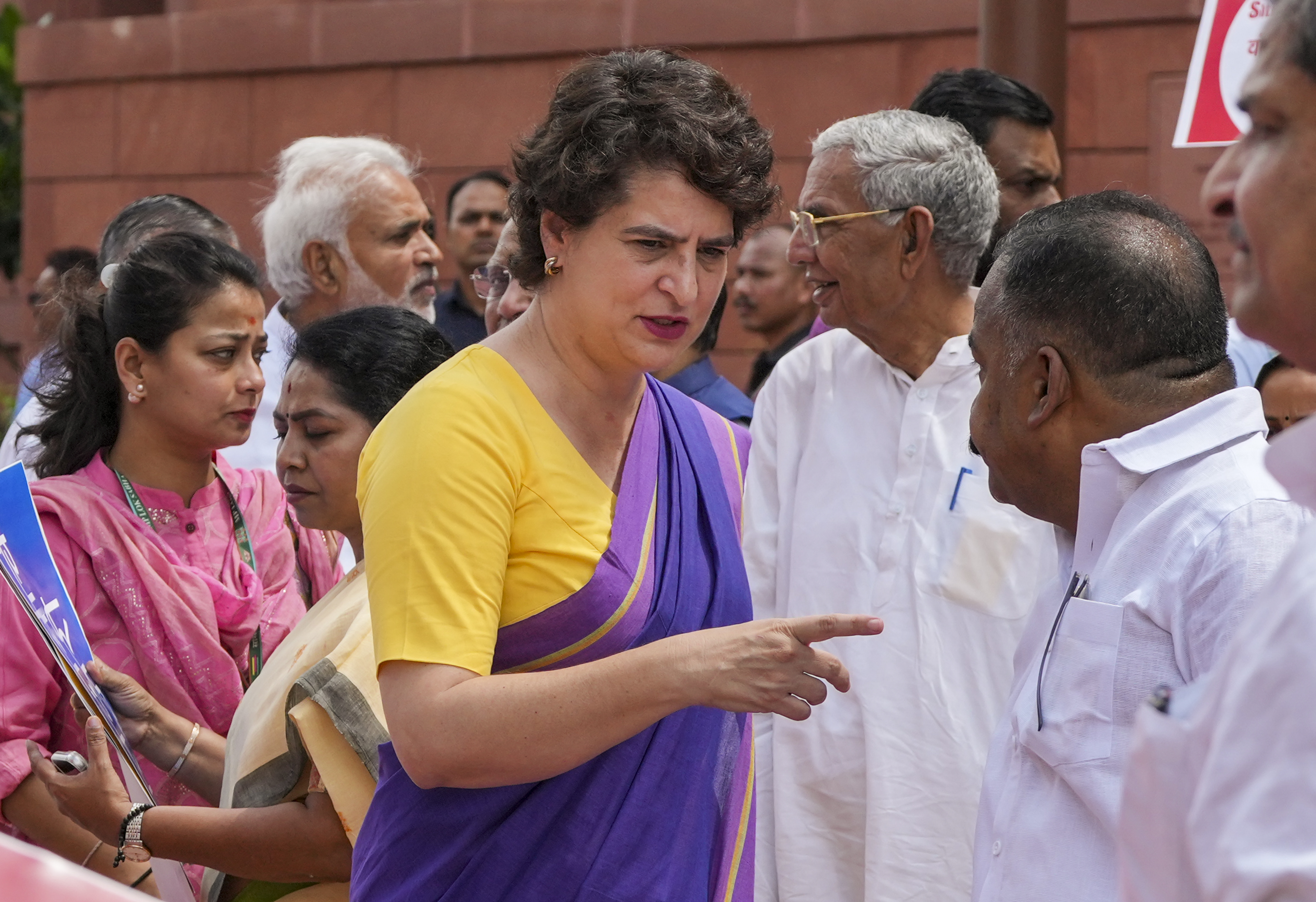 PARLIAMENT OPPOSITION SIR PROTEST