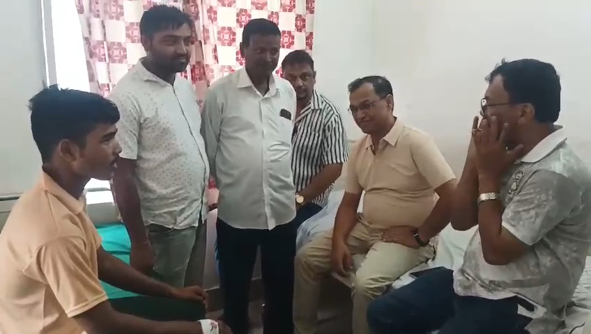 Victim of the Gelabil incident, Kando Sahani, has been discharged from the hospital
