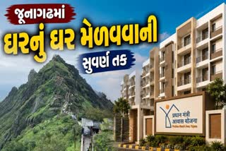 જૂનાગઢમાં ઘરનું ઘર મેળવવાની સુવર્ણ તક