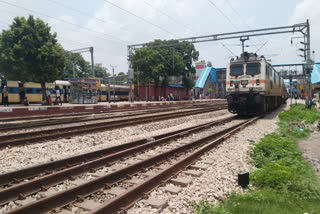 Buxar Itadhi railway crossing