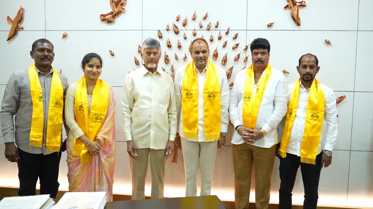 ఉత్తరాంధ్రలో వైఎస్సార్సీపీకి బిగ్‌షాక్‌ - టీడీపీలో చేరిన బొత్స మేనల్లుడు