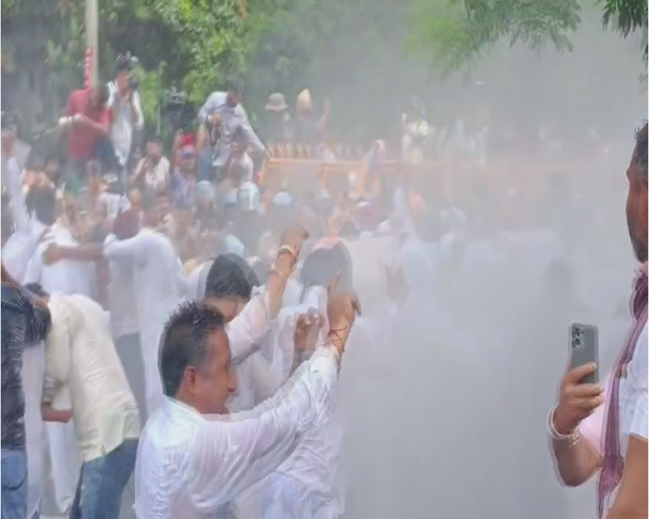 CHANDIGARH PUNJAB CONGRESS PROTESTS