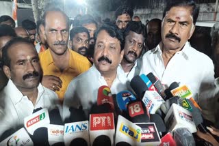 பாஜக மாநிலத் தலைவர் நயினார் நாகேந்திரன் - செய்தியாளர் சந்திப்பு
