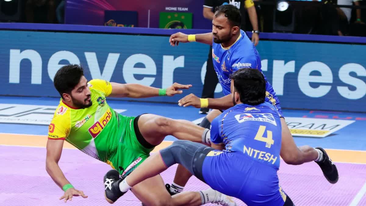 அர்ஜூன் தேஷ்வால் அபார ஆட்டம்; பாட்னா பைரேட்ஸை வீழ்த்தி தமிழ் தலைவாஸ் அசத்தல்!