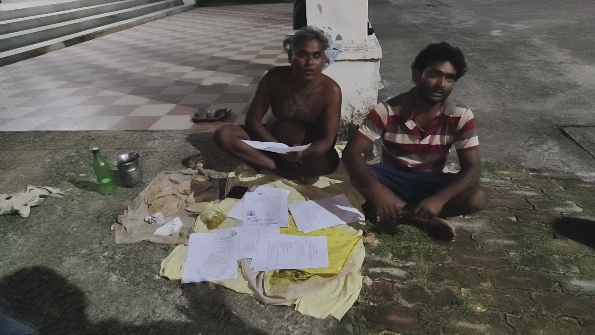 victims reached Panna by bicycle