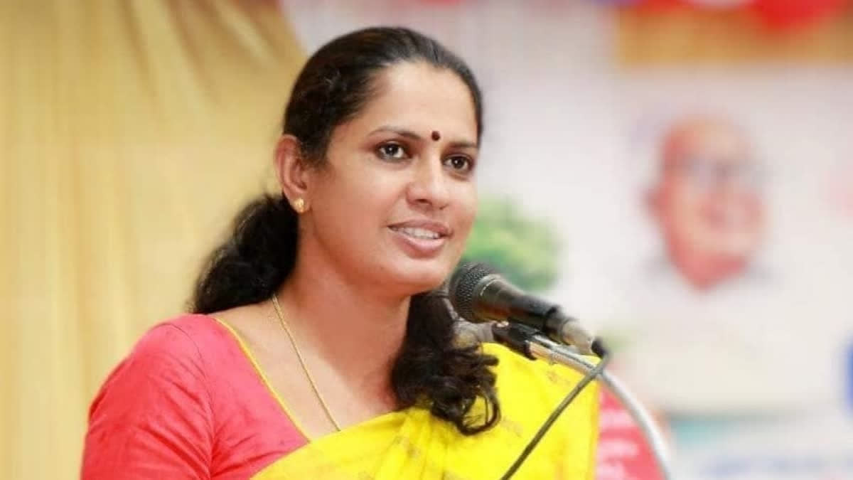 Kannur ADM Suicide Case: Kerala Court Grants Bail To CPI(M) Leader Divya File photo of CPI(M) leader P P Divya