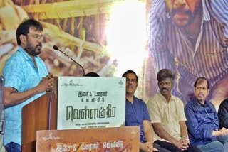 ‘வெள்ளகுதிர’ படத்தின் டிரைலர் வெளியிட்டு விழாவில் பேசிய இயக்குநர் பேரரசு