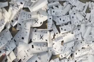 સમસ્તીપુરમાં ખાડામાંથી VVPAT સ્લિપ મળી