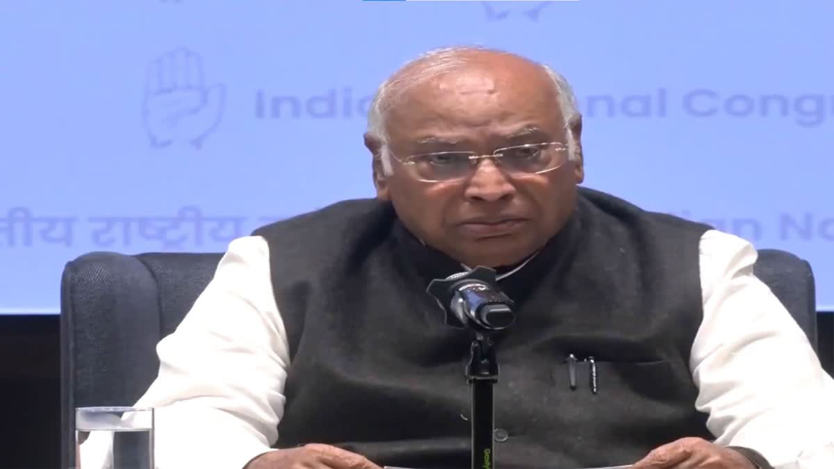 Congress President Mallikarjun Kharge