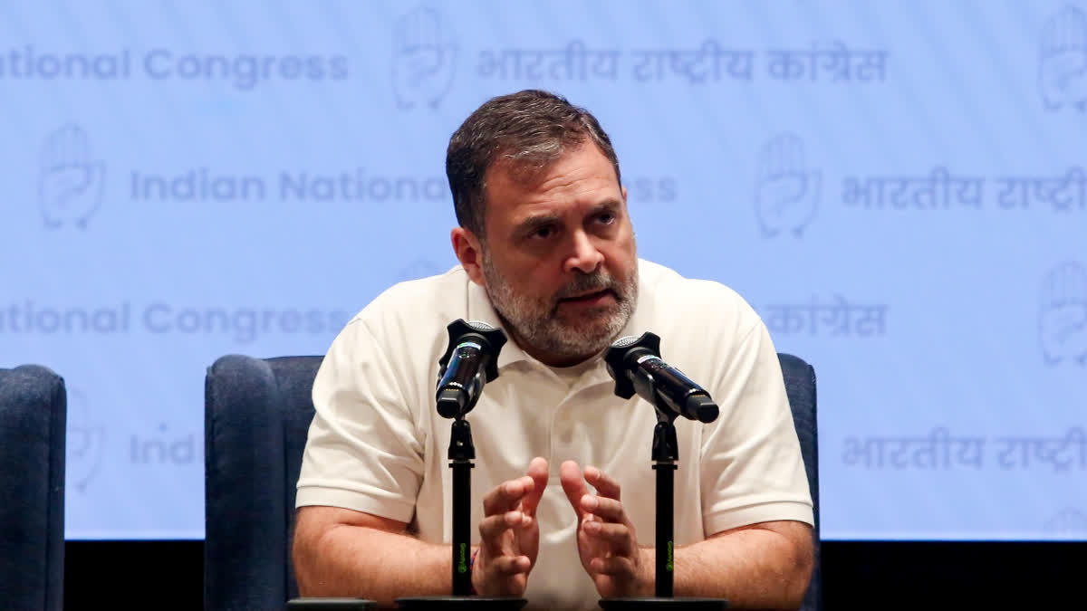 'Bhrasht Janata Party': Rahul Slams BJP's Double Engine Govts In Various States 'Bhrasht Janata Party': Rahul Slams BJP's Double Engine Govts In Various States
