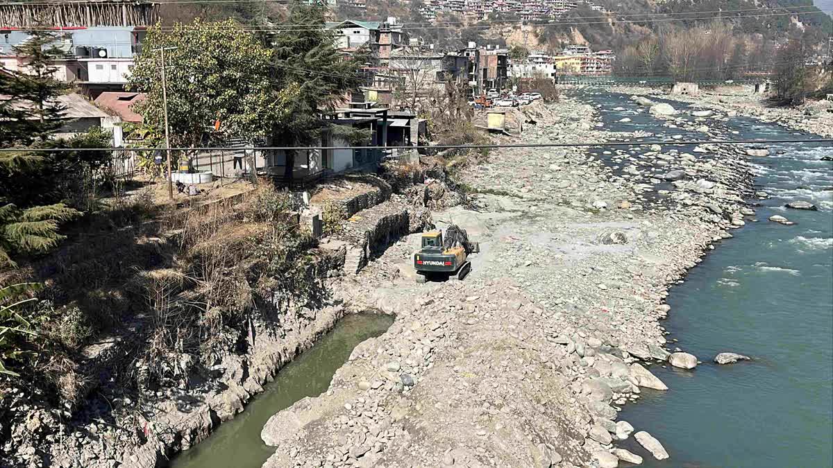 कुल्लू से भुंतर तक सुरक्षा दीवार का होगा निर्माण