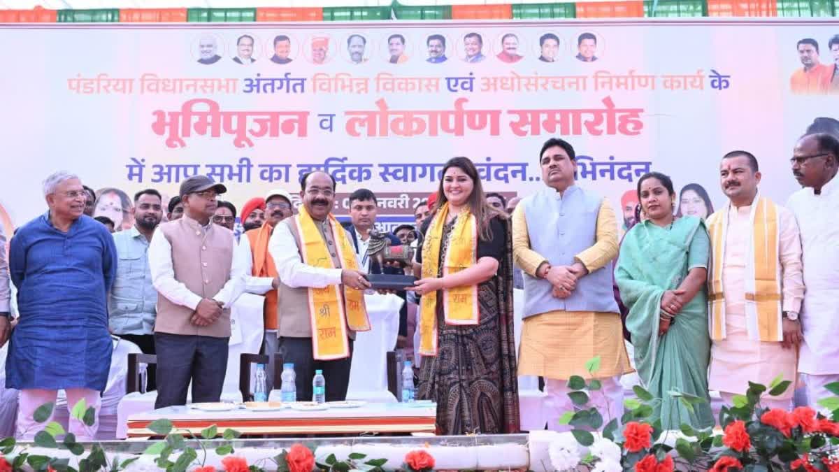 पंडरिया विधानसभा में करीब 20 करोड़ के विकास कार्यों का लोकार्पण एवं  भूमिपूजन, उप मुख्यमंत्री साव ने किए कई ऐलान