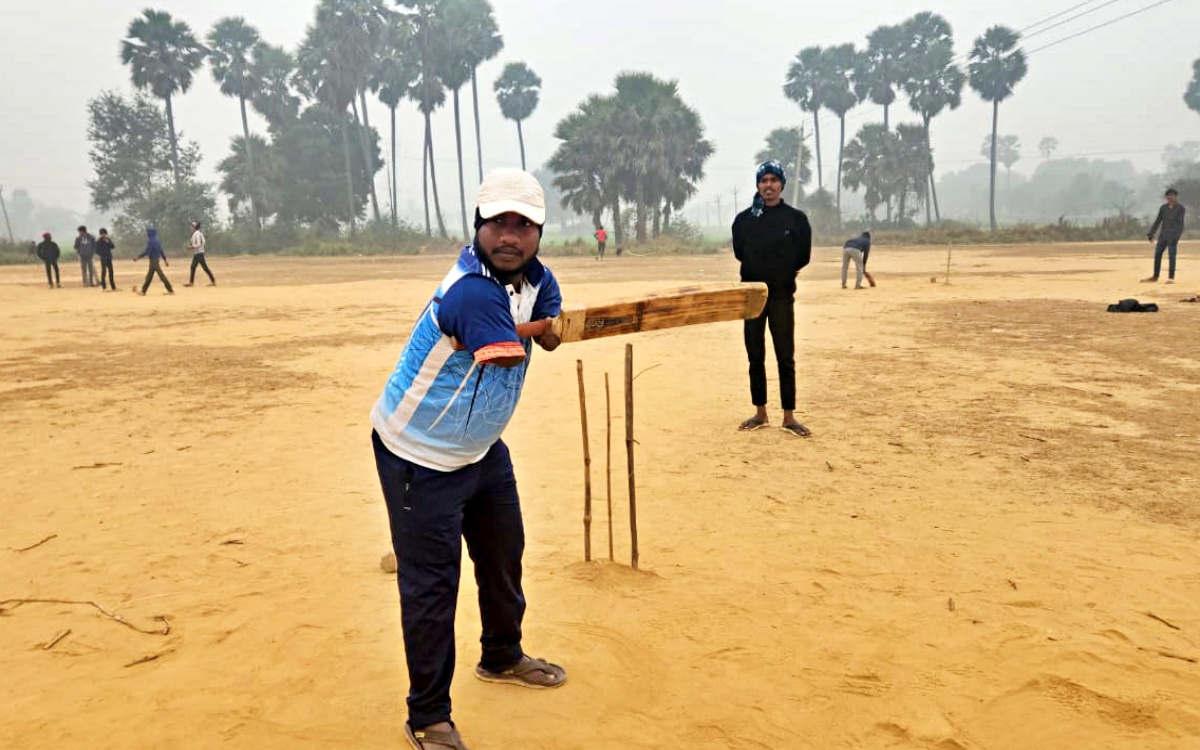 DIVYANG CRICKETER CHHOTU KUMAR