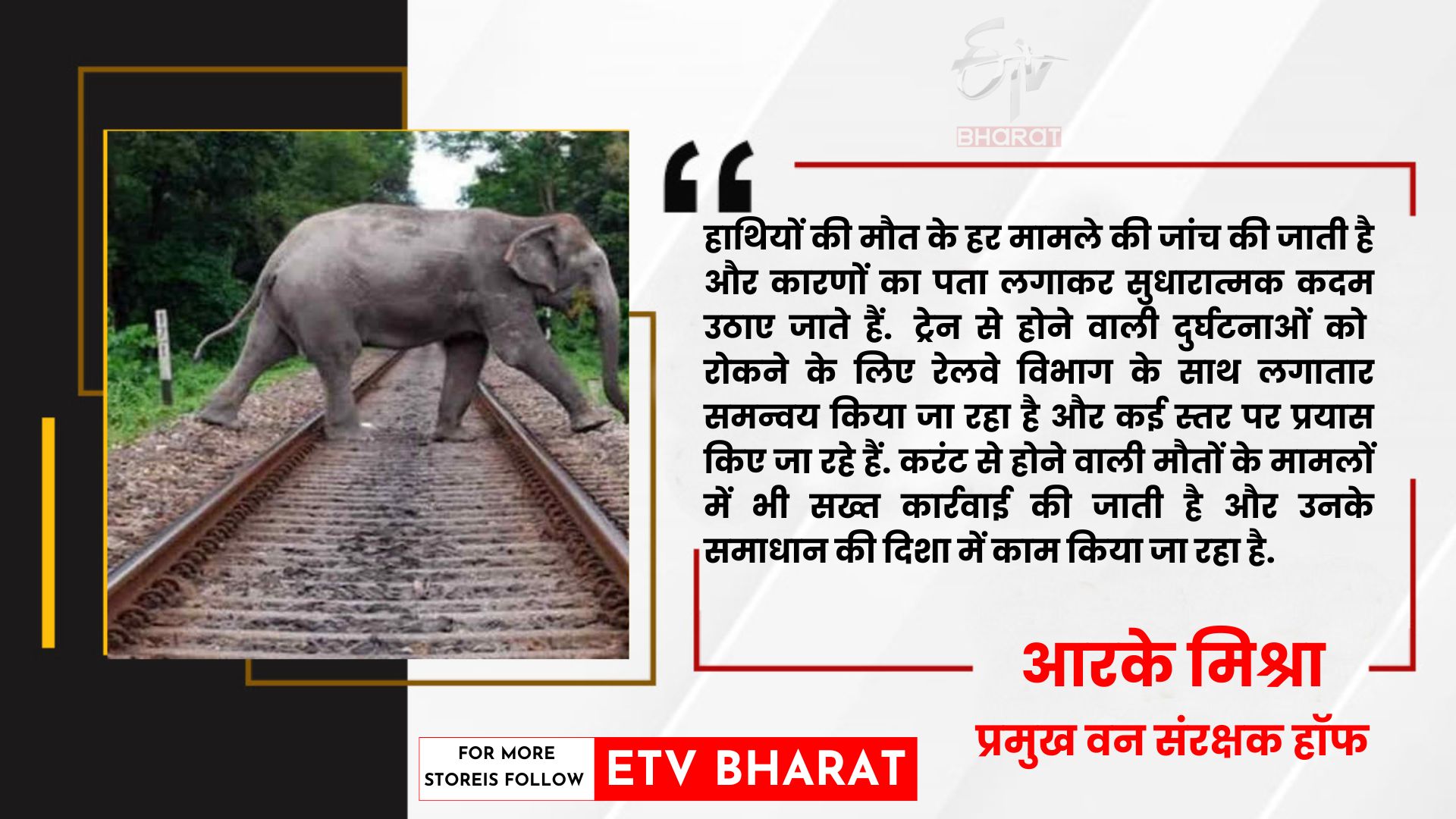 Elephant deaths in Uttarakhand