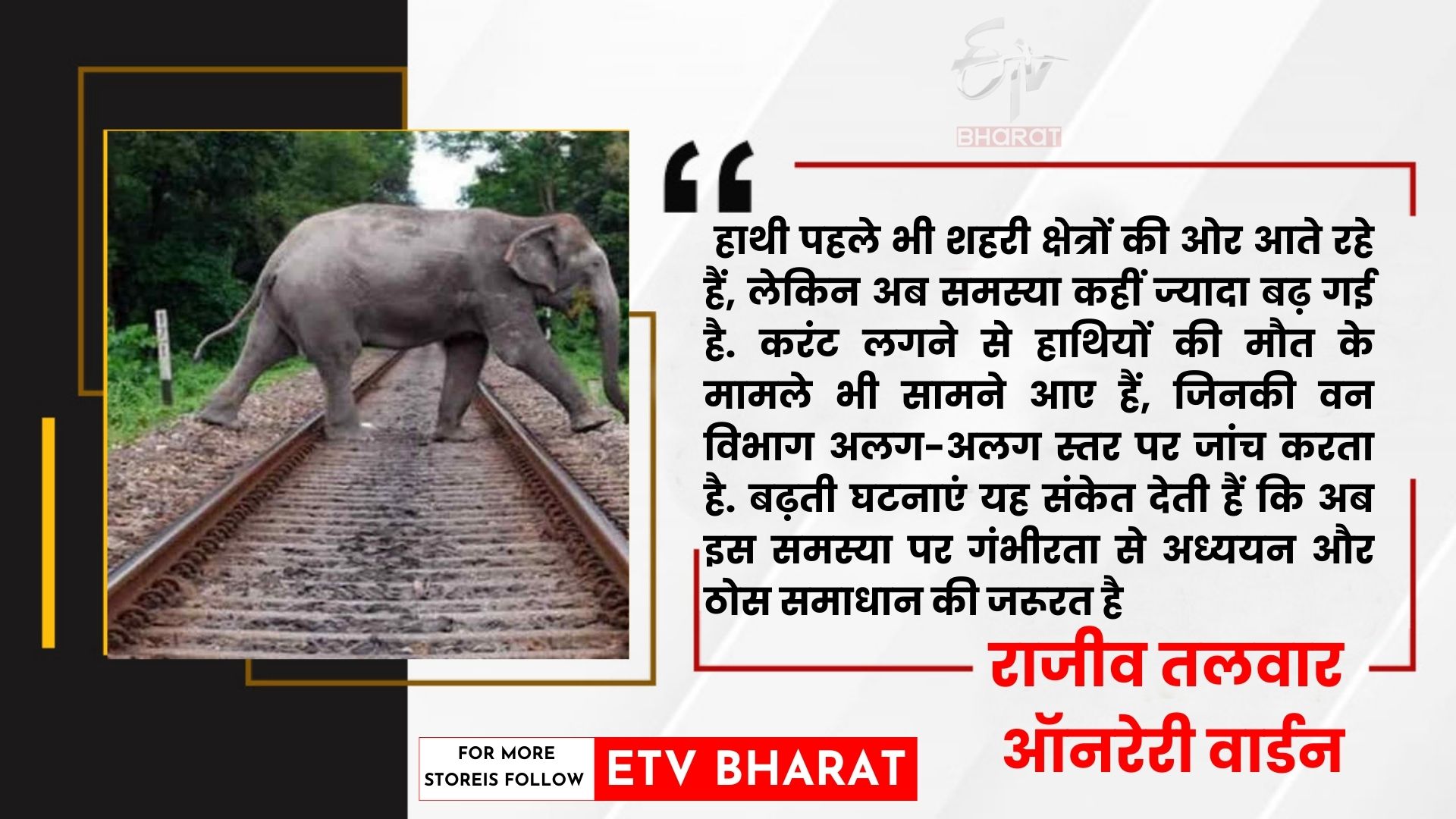 Elephant deaths in Uttarakhand