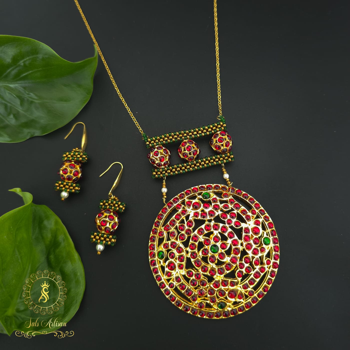 Handcrafted sea bead jewelry Kerala woman entrepreneur story Customised beadwork accessories Salsartisau instagram page