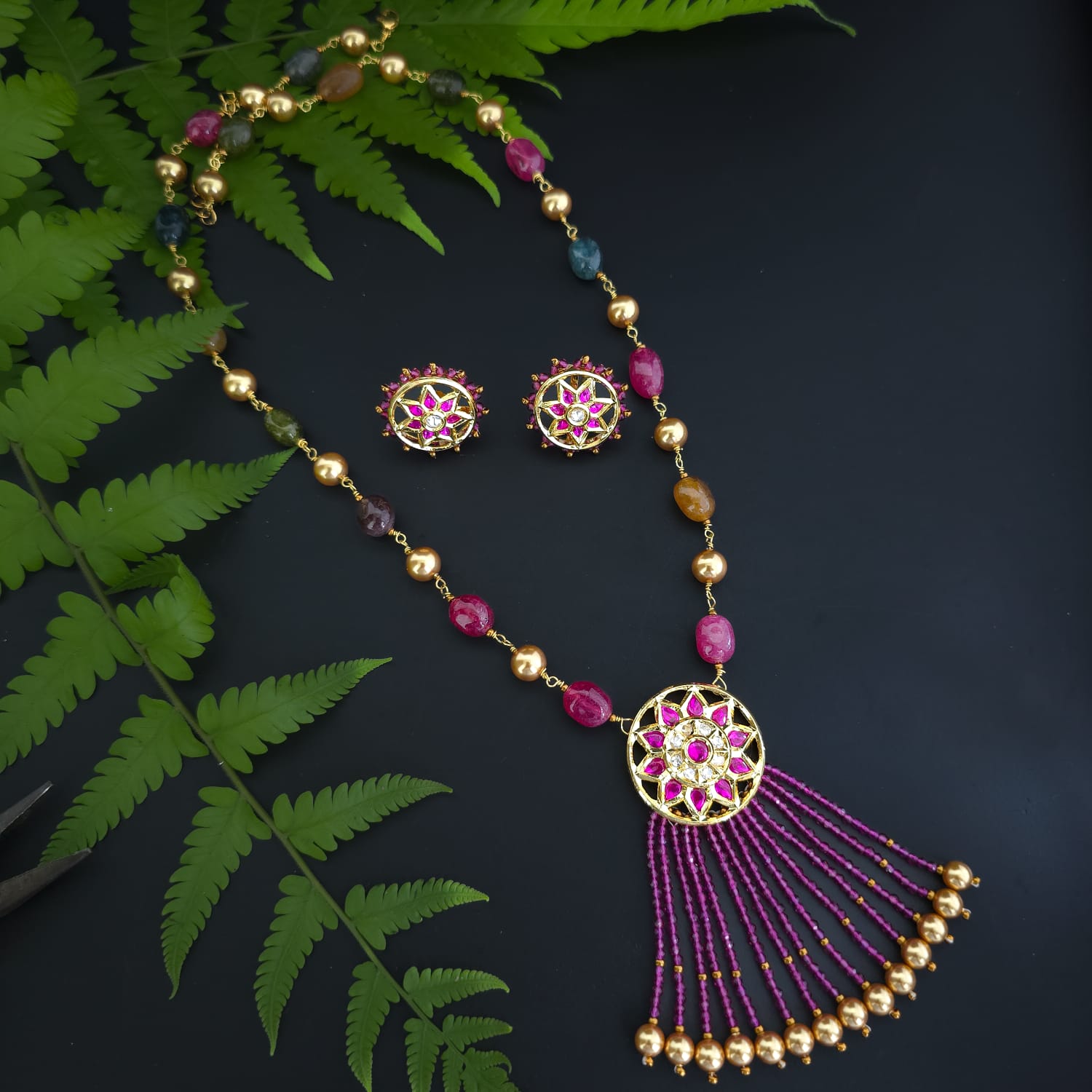 Handcrafted sea bead jewelry Kerala woman entrepreneur story Customised beadwork accessories Salsartisau instagram page