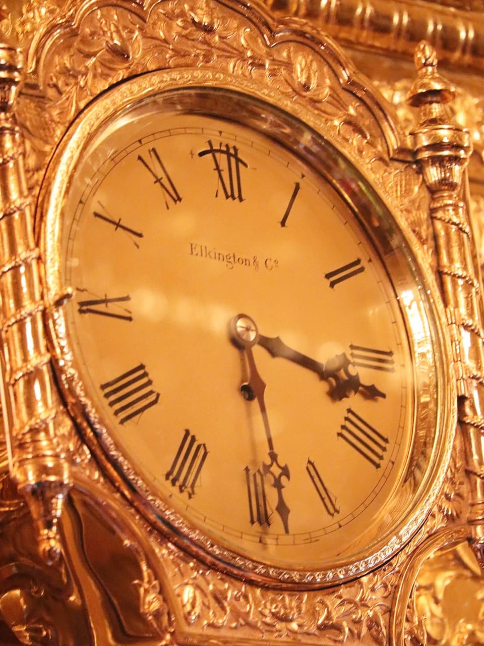 125-year-old clock at the Golden Temple