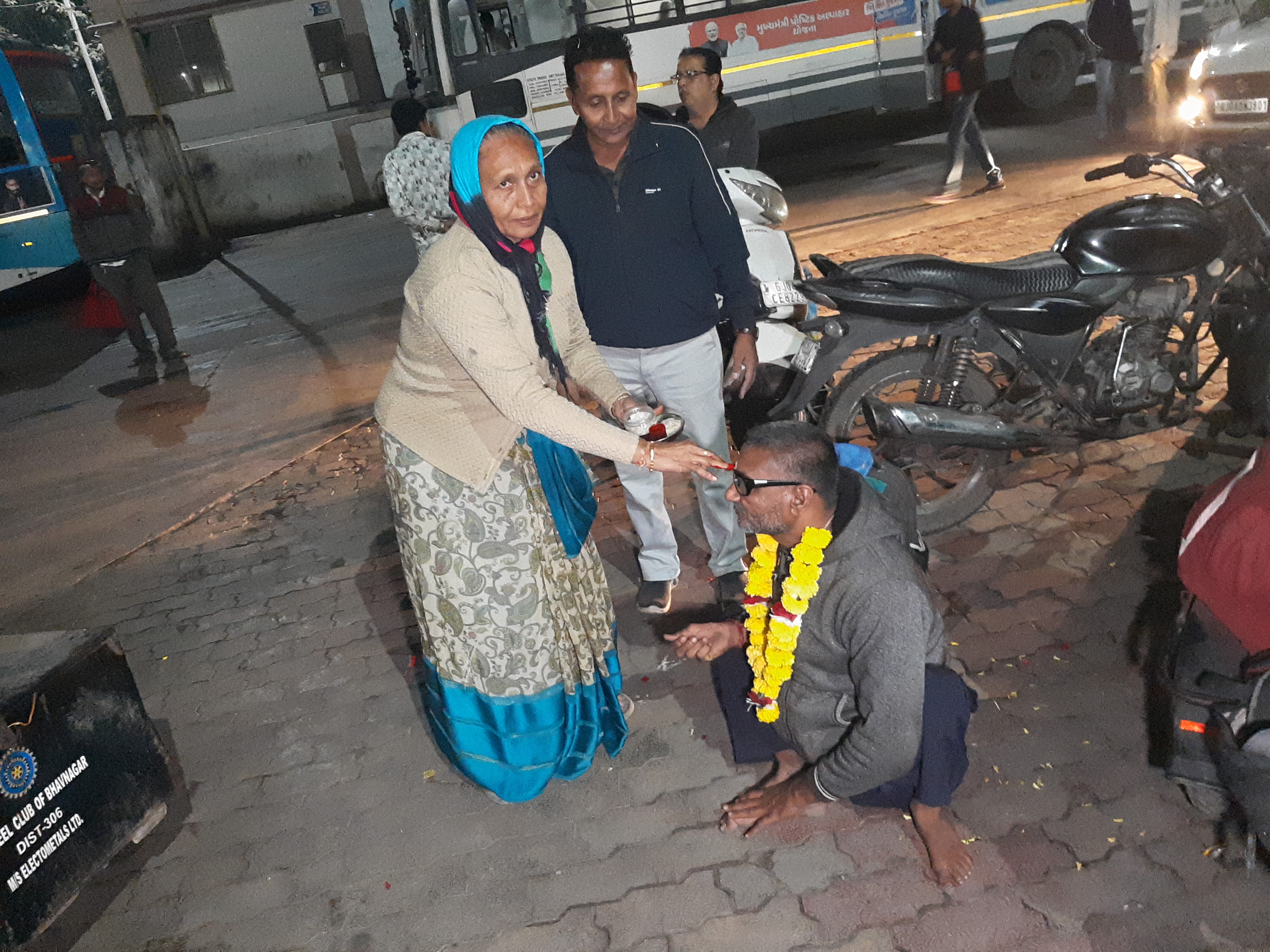 ભાવનગર પહોંચી સ્ટેટ ચેપિયન પેરા વોલીબોલ ટીમ