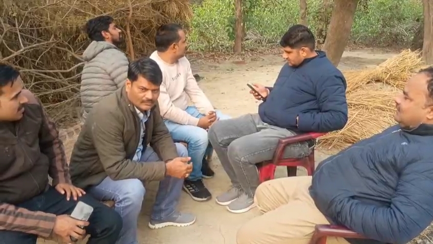 पुलिस व एसओजी टीम.