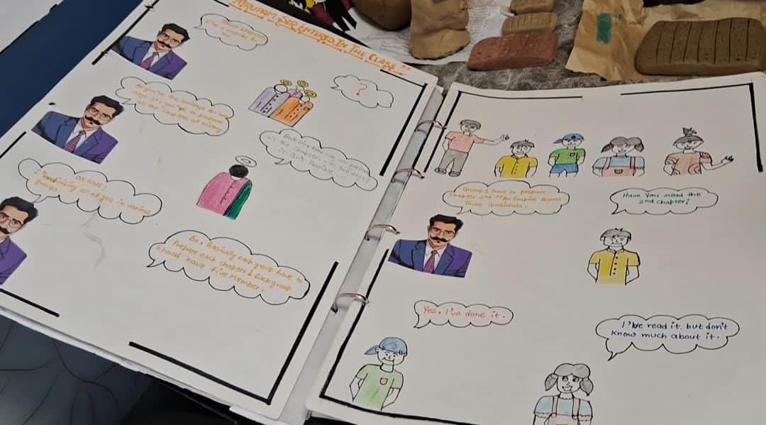 इतिहास में नवाचार; काॅमिक्स का डिजाइन.