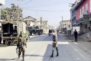 ecurity tightened after the protests erupted following the participation of Kuki-Zo MLAs in the formation of the Manipur Government on 06 February 2026, in Churachandpur.