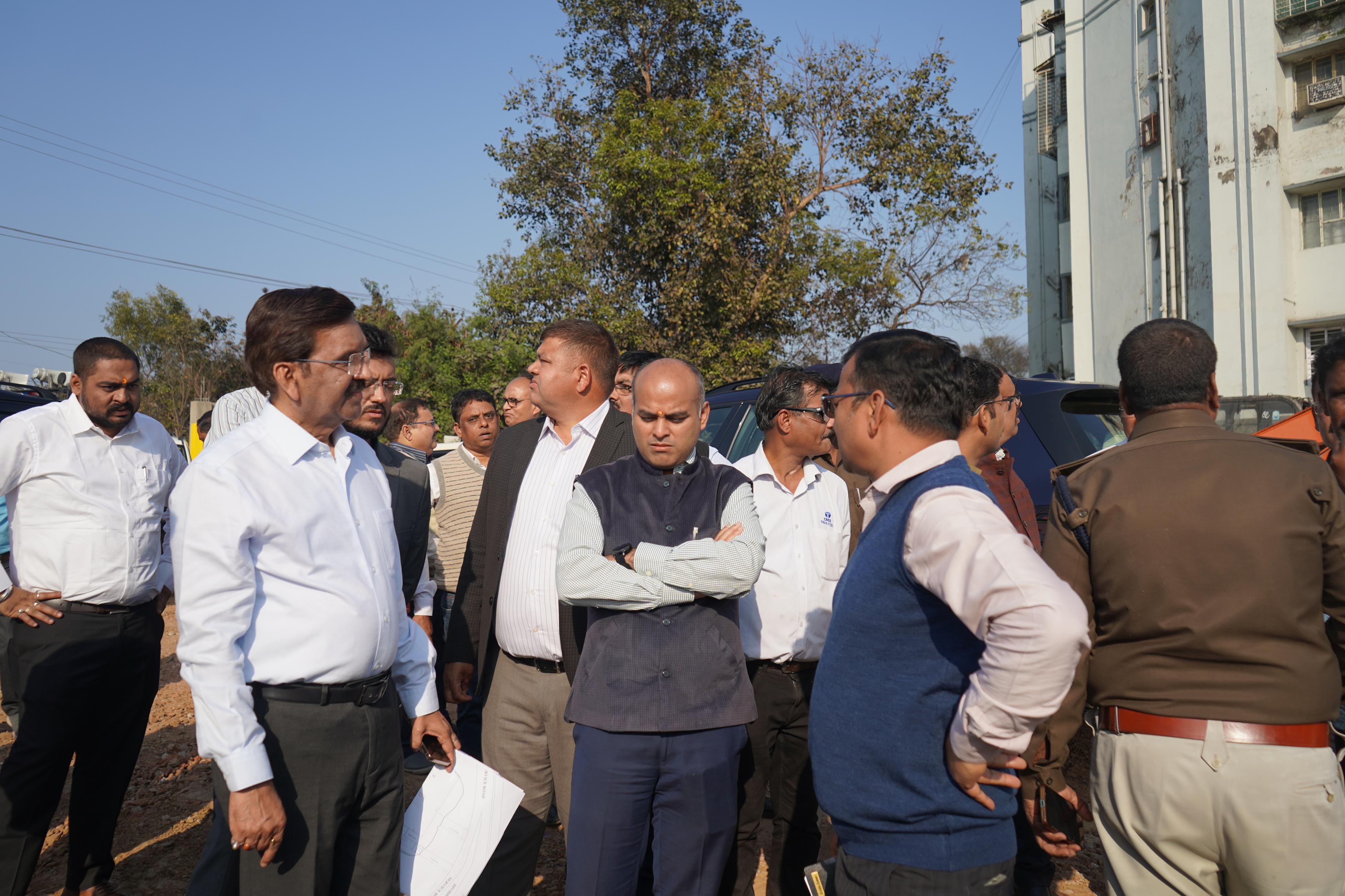 District administration preparation for President Draupadi Murmu arrival in Jamshedpur