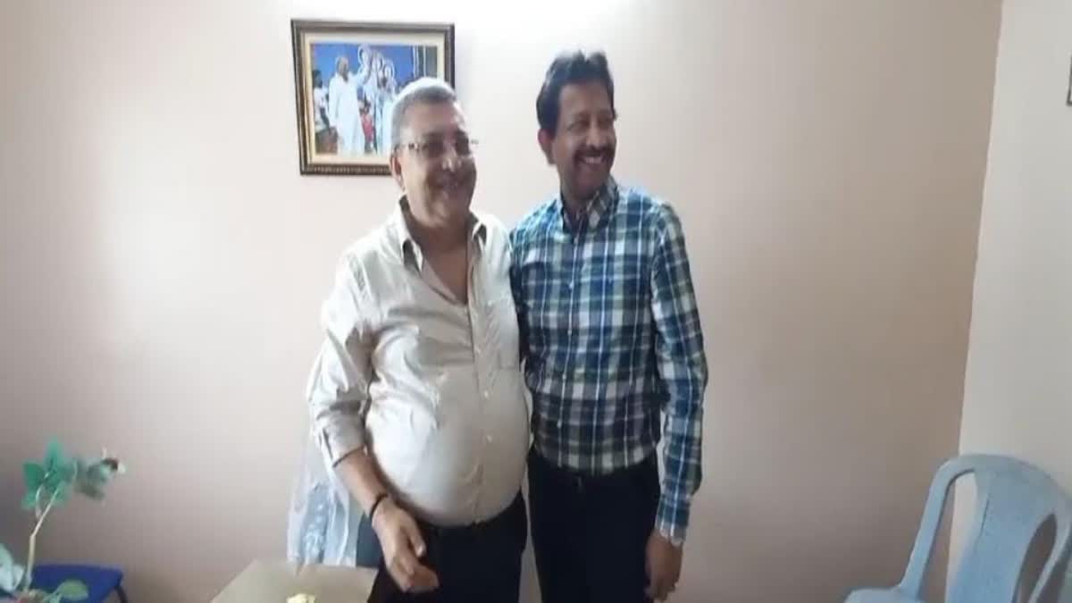 Rajib meets Kalyan Banerjee