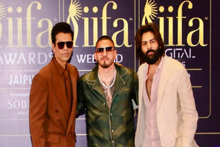 Karan Johar and Kartik Aaryan at IIFA 2025