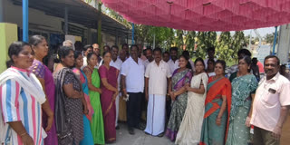 தூய்மை பணியாளர்களுக்கான ஓய்வறை கட்டுமானப் பணி துவக்கம்