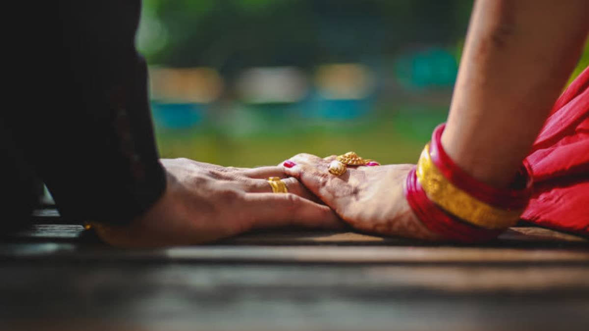 The woman's husband claimed that she fled with the daughter's bridegroom along with Rs 3 lakh in cash and jewellery worth over Rs 5 lakh.