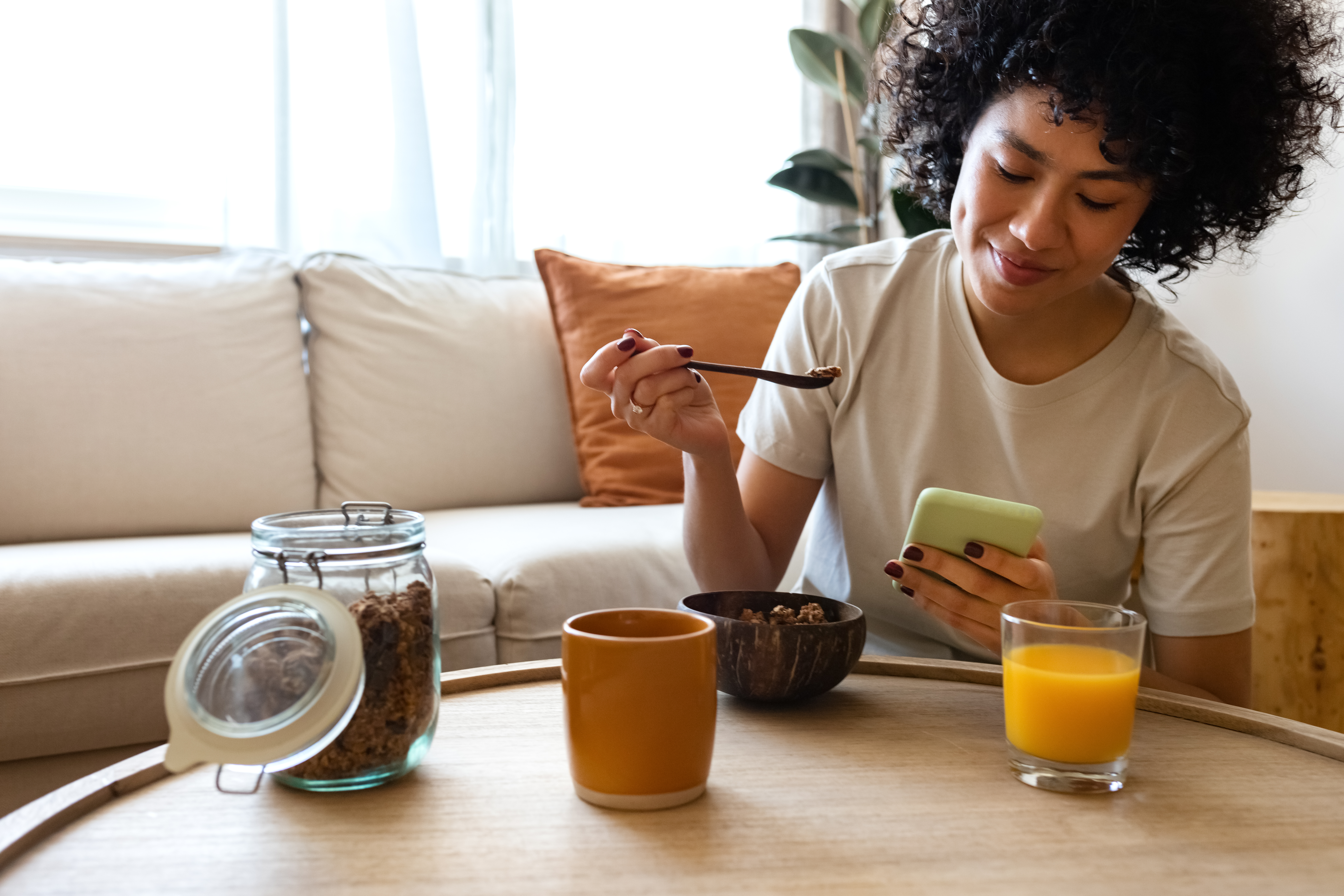 Avoid distractions while eating (Representational Image)