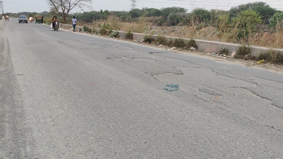 Faridabad road construction delay