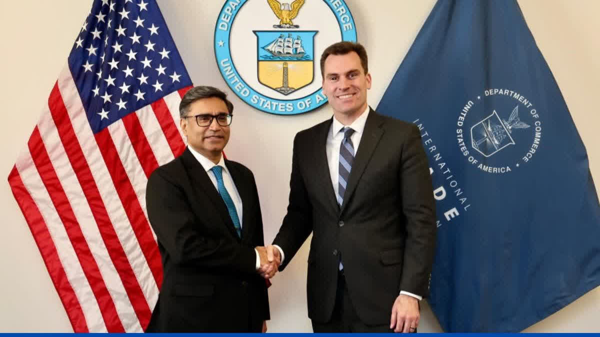 india us ties boost foreign secretary vikram misri reviews defence and trade ties in washington Urdu News