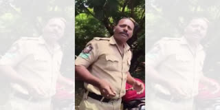 A Young Man Questioned A Constable