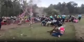 राजापूर तालुक्यात बेनगी गावामध्ये वाऱ्याचं थैमान