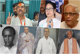 BENGAL CHIEF MINISTERS SINCE 1947  PRAFULLA CHANDRA GHOSH DR B C ROY  JYOTI BASU 1977 CM FOR 23 YEARS  BUDDHA MAMATA TO SUVENDU