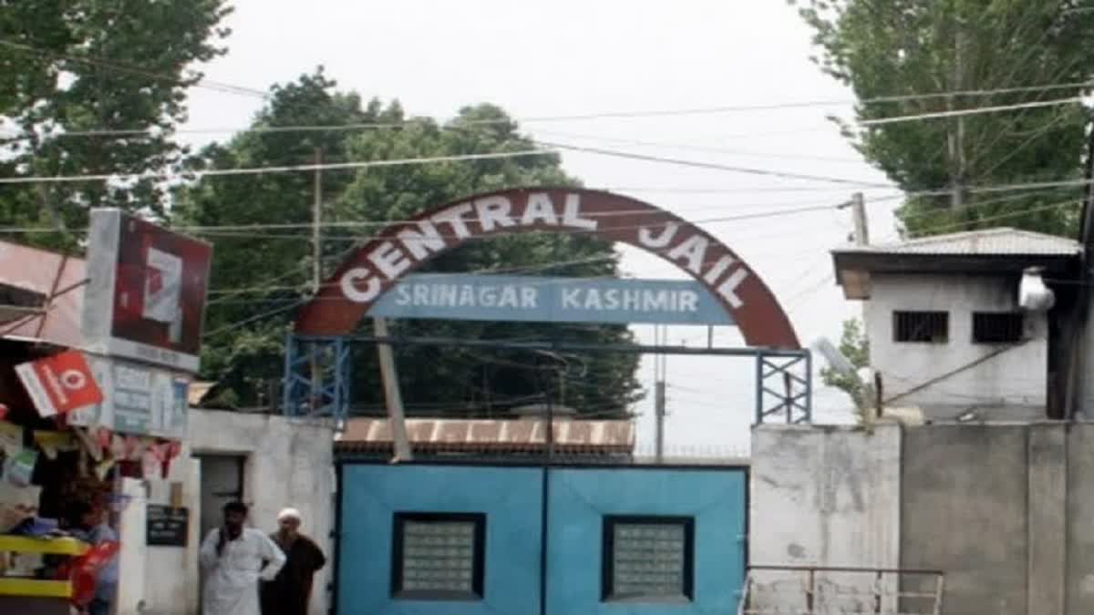A file photo of Srinagar central jail
