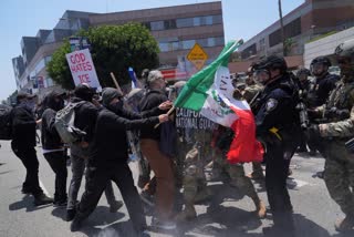 PROTESTS IN LOS ANGELES