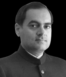 Rajiv Gandhi.