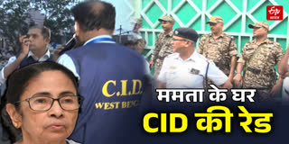 ​ममता के कालीघाट स्थित आवास में CID की रेड ​