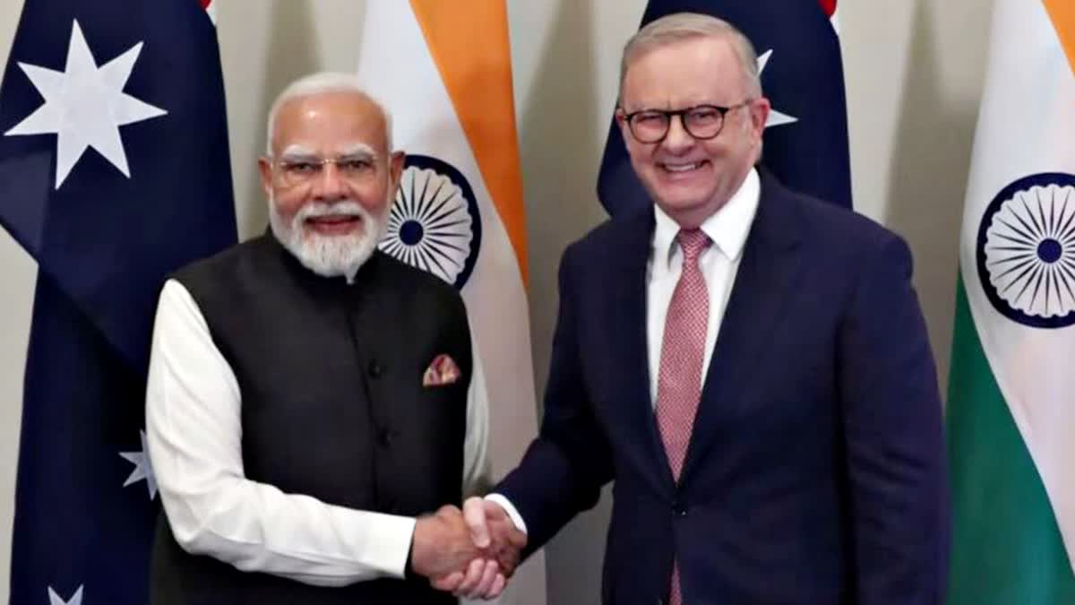 PM Modi with Australian PM Anthony Albanese