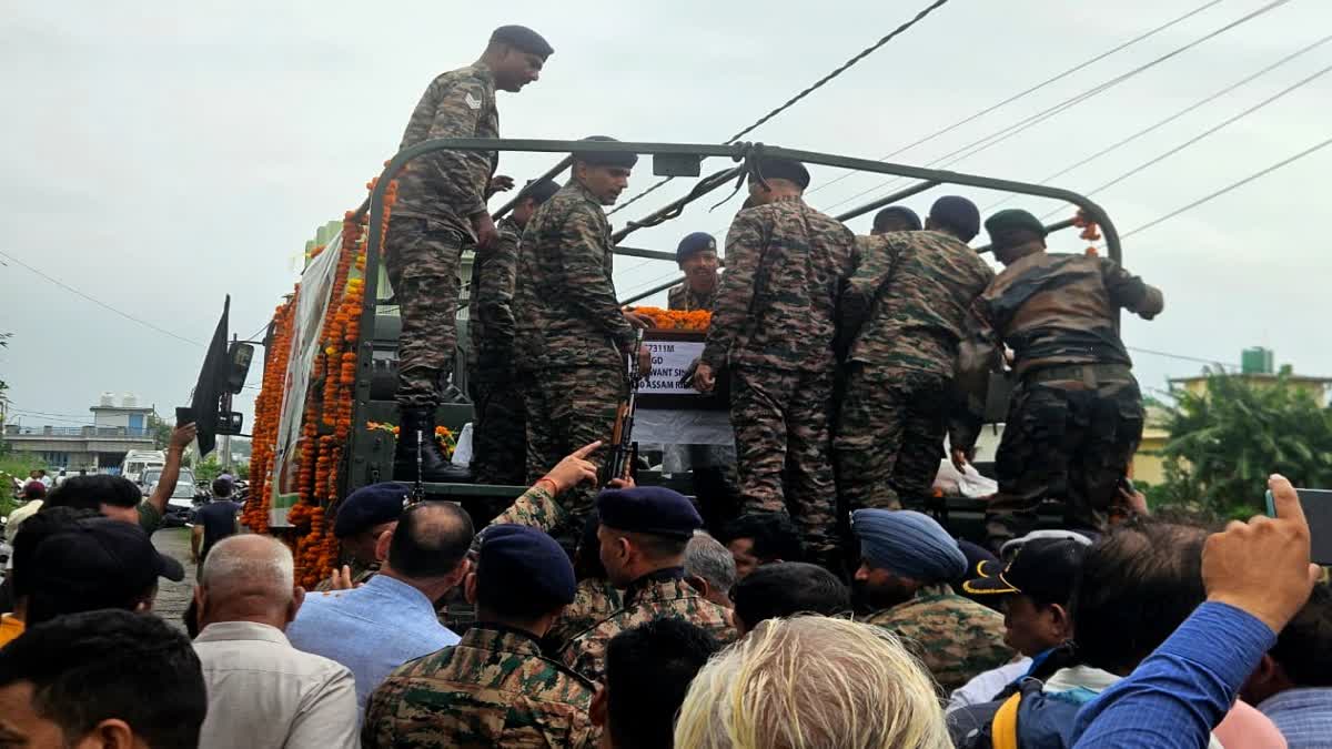 Soldier martyred in Uttarakhand