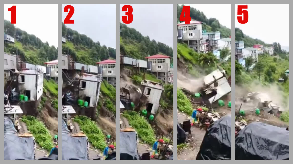 NEW TEHRI HOUSE COLLAPSES