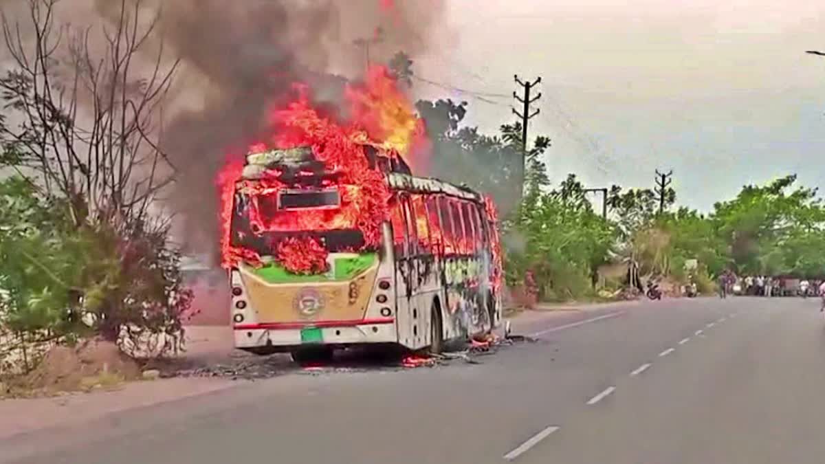 ఎలక్ట్రిక్ బస్సుల అగ్ని ప్రమాదాలు