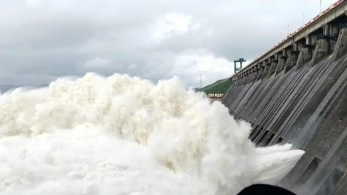 Odisha: Hirakud Dam Releases Season’s First Floodwaters After Opening Four Gates