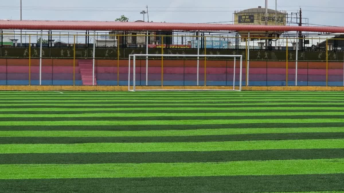 multipurpose mini stadium completed