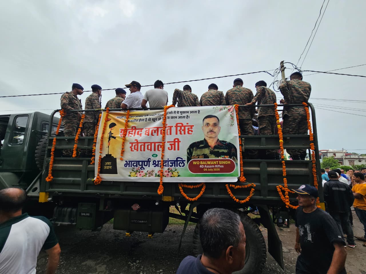 Soldier martyred in Uttarakhand
