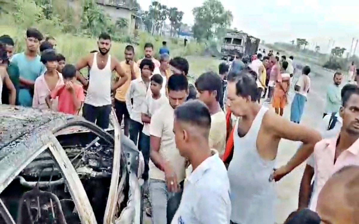 Gaya road Accident