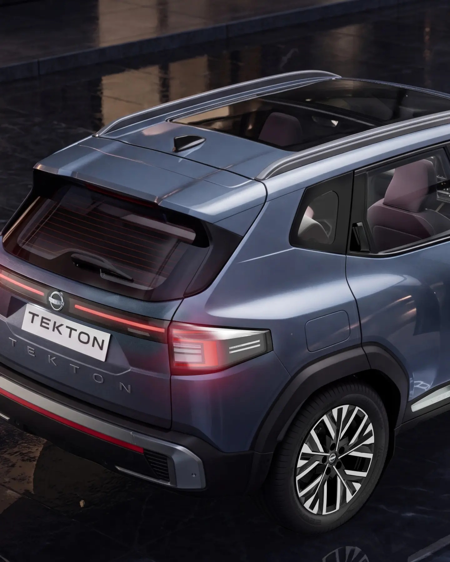 Nissan Tekton SUV's sunroof